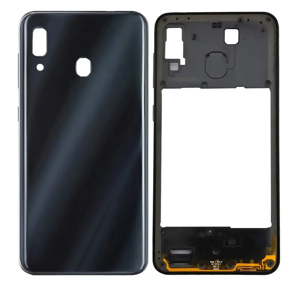 [HS6SA20-3-2] Samsung A(20) Complete Housing (3 in 1) (BLACK)