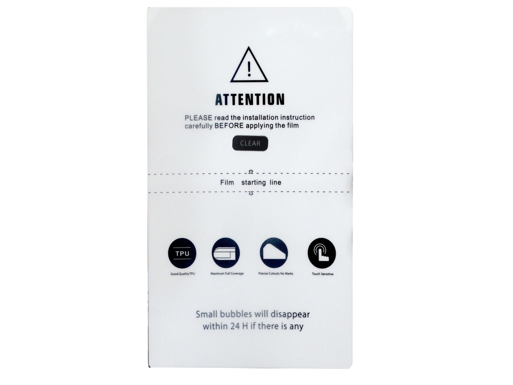 [SKiN TPU-1]TPU CLEAR HD Skin  (AAA)
