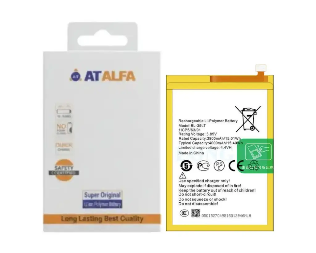 [BTiN39LT-16] infinix Smart (4) Battery AT Alfa (BL-39LT)