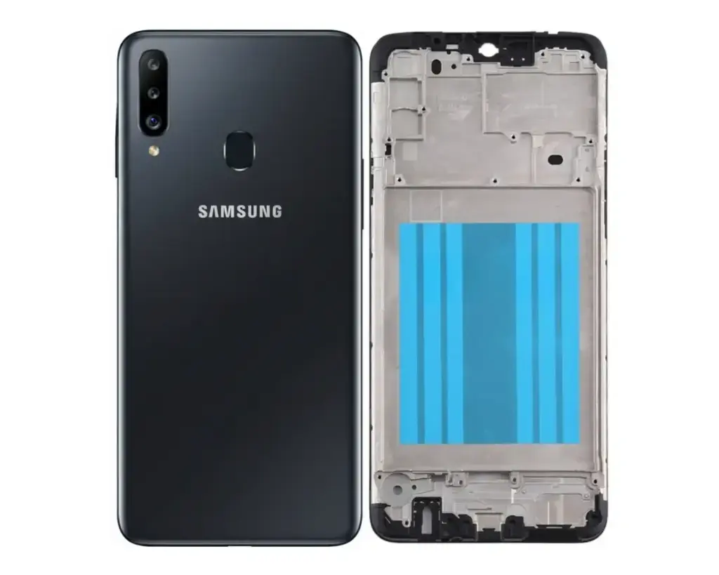 [HS6SA20S-3-2] Samsung A(20)S Complete Housing (3 in 1) (BLACK)